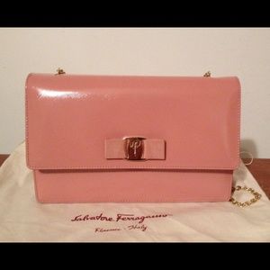 Salvatore Ferragamo Pink Bow Bag
